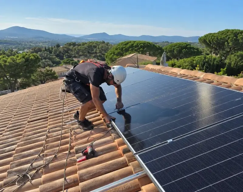 Installateur panneaux solaires Affoux — pose photovoltaïque sur toiture